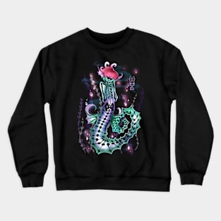 Shy seahorse Crewneck Sweatshirt